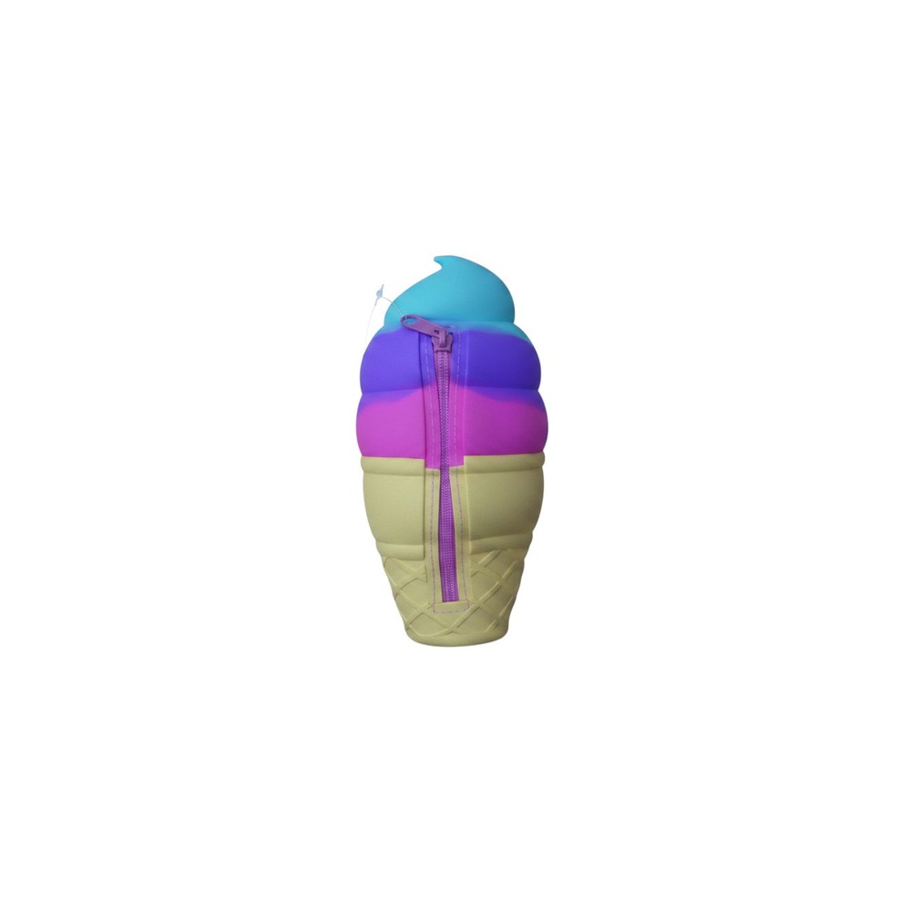 Claire's Ice Cream Pencil Case Kids OS Multicolor NEW Squishy Silicone Gem